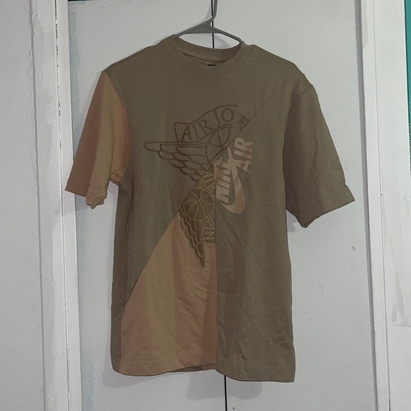 cactus jack khaki shirt